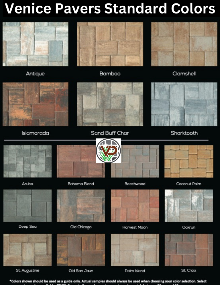 Paver Color Choices - Venice Pavers & Landscape - Venice FL Patio ...