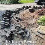 Fix Shifting Pavers