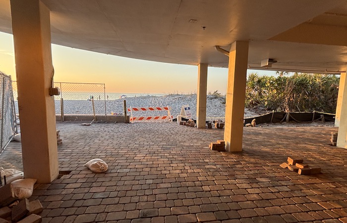 Sharky’s Custom Paver Renovation