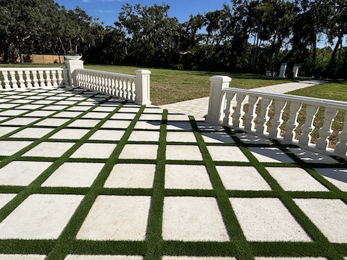 Artificial Turf and Pavers