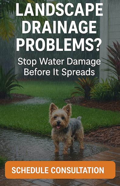 Landscape Drainage Problems Venice