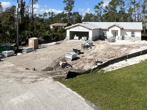 New Construction Paver Driveway Install Sarasota Venice