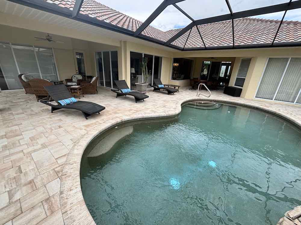 Paver Pool Deck Coping Installer Venice