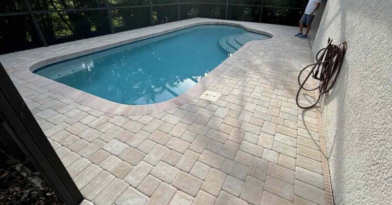 Paver Pool Deck Renovation