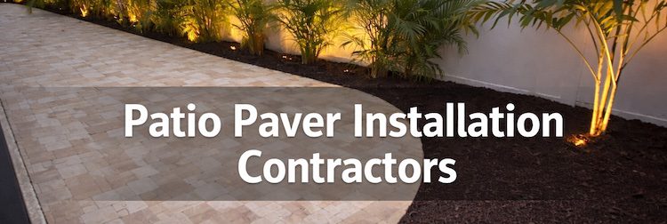 patio paver installation contractors