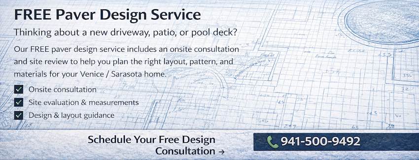 Free Paver Design Service Venice