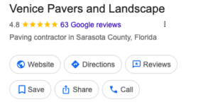 Venice Pavers and Landscape Yelp Reviews