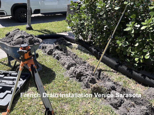 French Drains 4 French Drain Installation Venice - Sarasota
