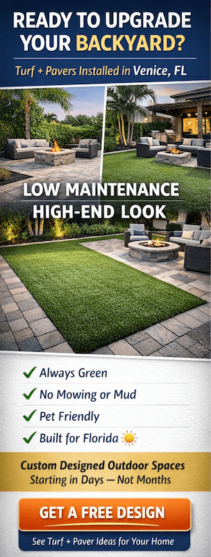 Artificial Turf and Pavers Installation