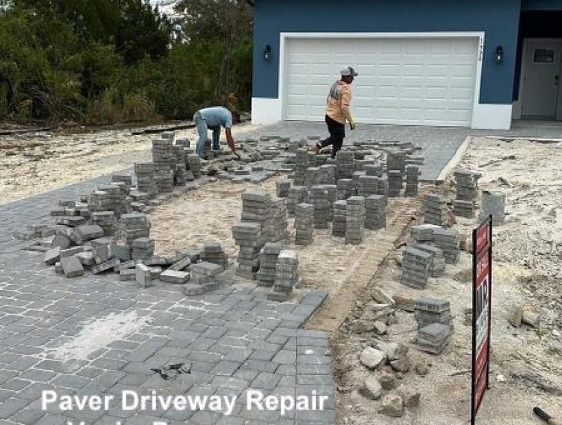 Driveway Paver Repair - Venice Pavers